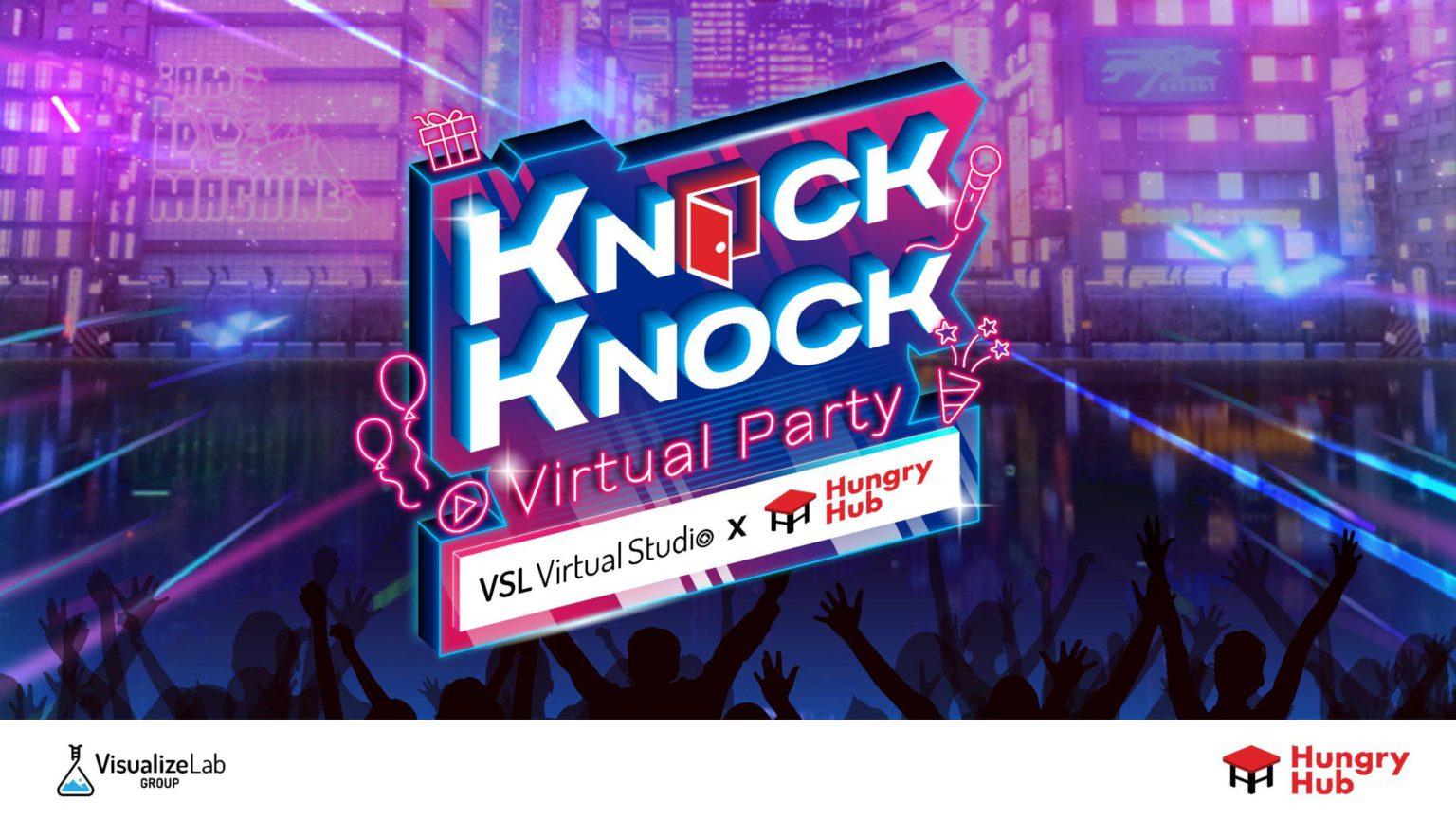 Knock Knock Virtual Party ปาร์ตี้ สนุกได้ในยุค New Normal Knock Knock Virtual Party ปาร์ตี้ สนุกได้ในยุค New Normal