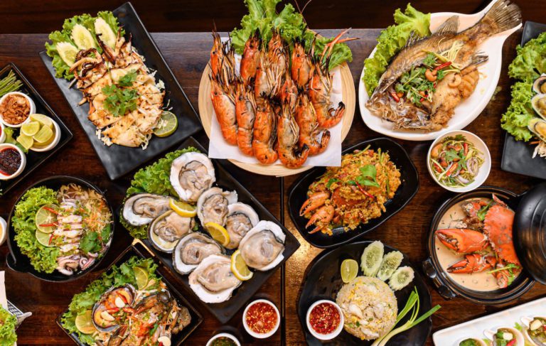 อาหารทะเล the-seafood-cafe-restaurant