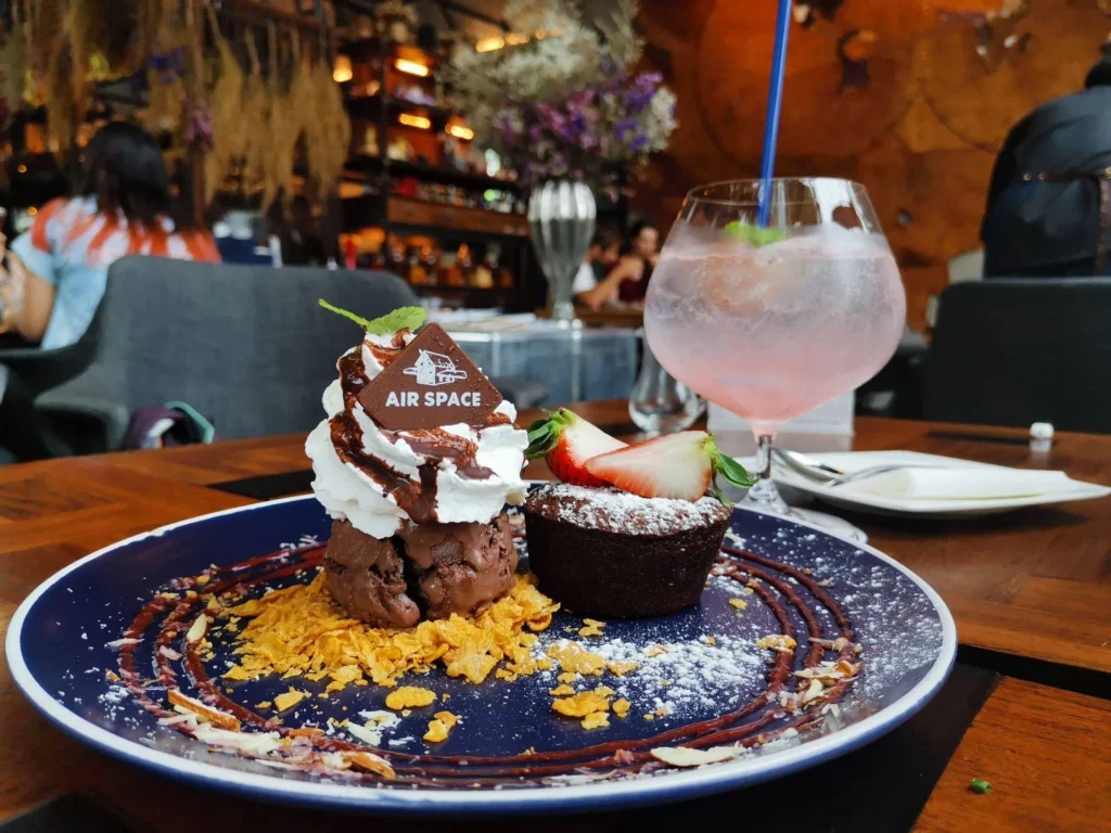 เมนูร้านแอร์ สเปซ