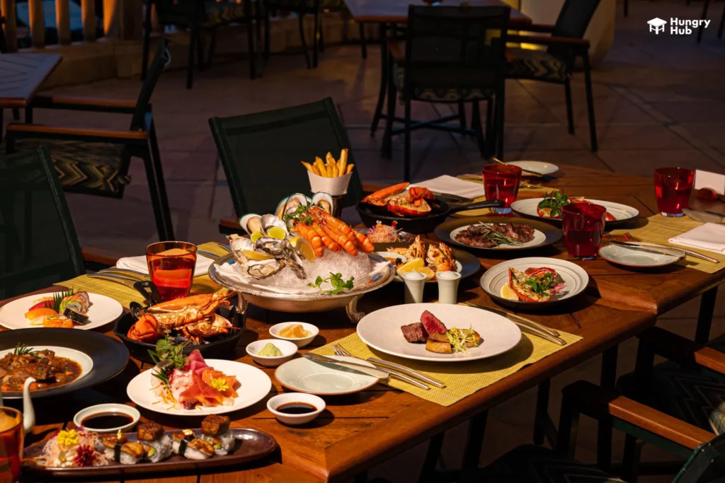 เมนูภาพรวม ร้านริเวอร์ คาเฟ่ แอนด์ เทอเรส เพนนินซูลา กรุงเทพฯ