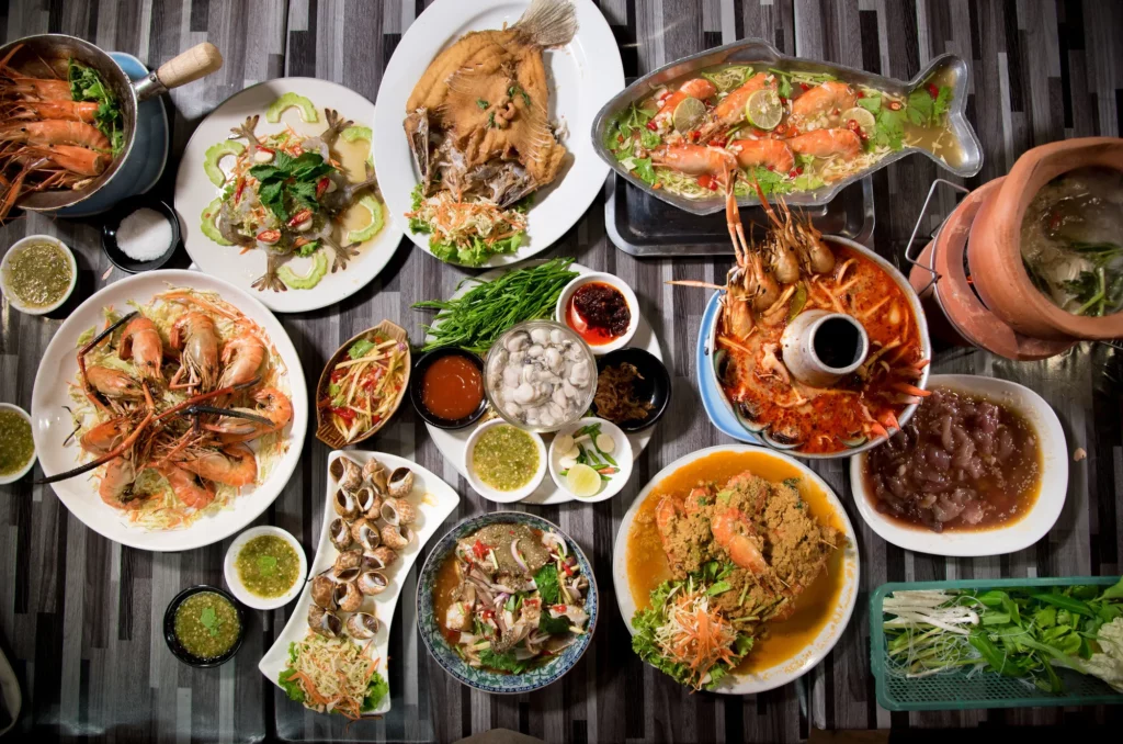 บุฟเฟ่ต์อาหารทะเล ครัวนายน้อย ซีฟู๊ด