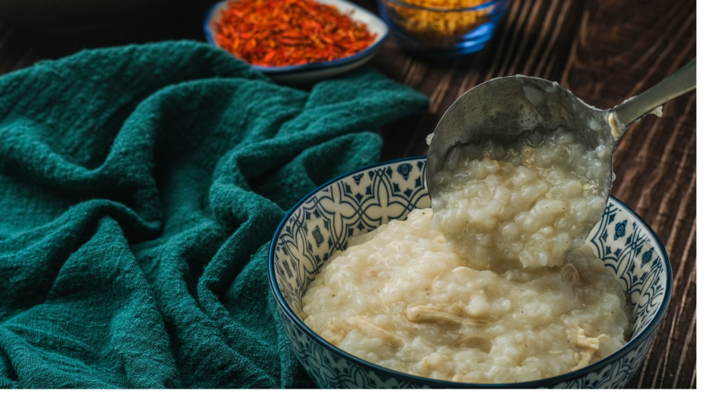 เมนูสุขภาพ โจ๊กไก่