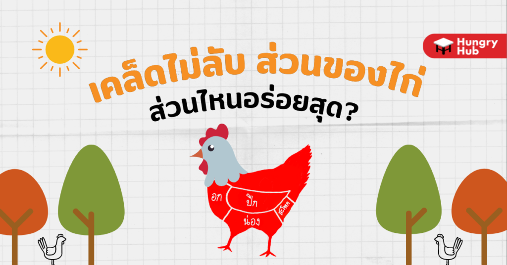 เคล็ดไม่ลับ ส่วนของไก่ ส่วนไหนอร่อยสุด เคล็ดไม่ลับ ส่วนของไก่ ส่วนไหนอร่อยสุด