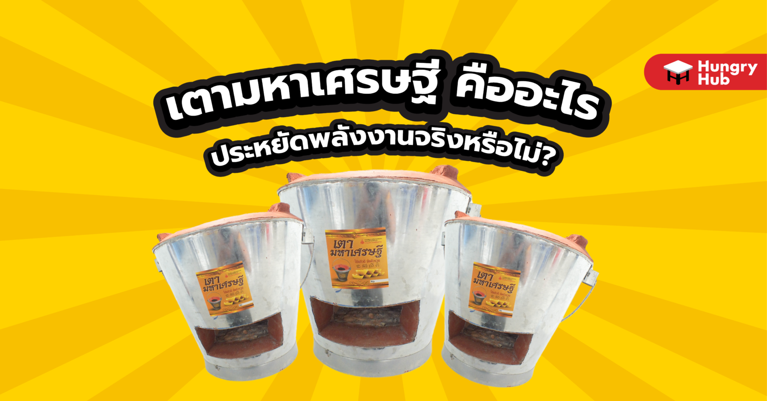 เตามหาเศรษฐี คืออะไร ประหยัดพลังงานจริงหรือไม่? เตามหาเศรษฐี คือ
