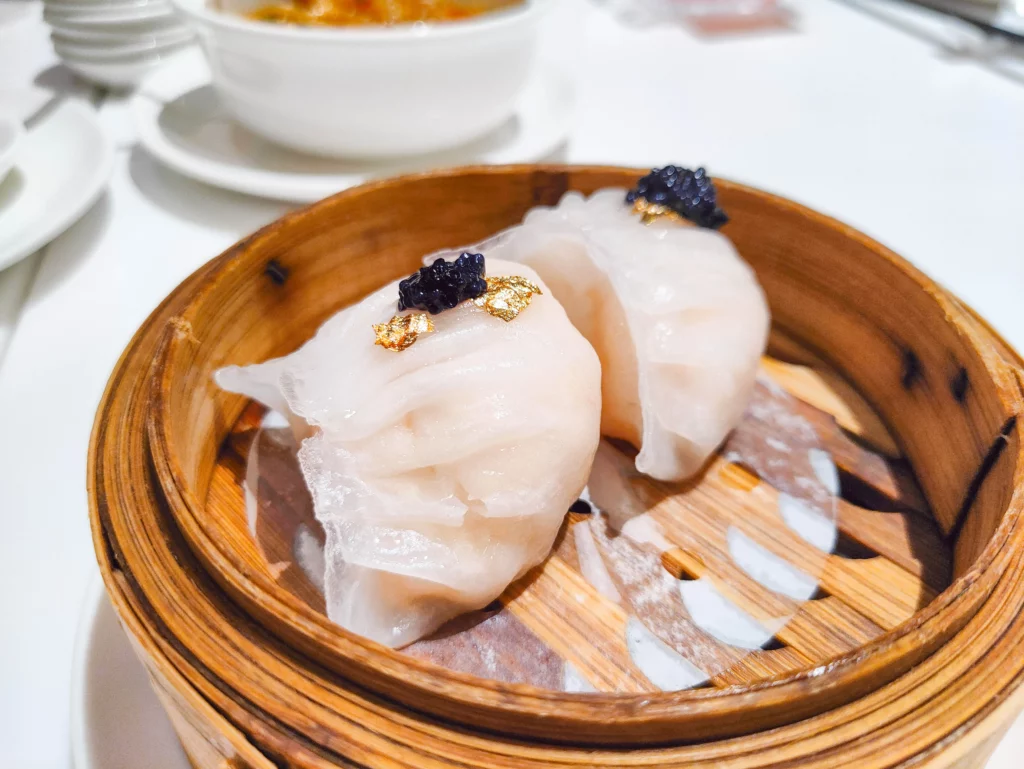 ฮะเก๋ากุ้งจัมโบ้ (JUMBO 'Har Gau' Prawn Dumplings) รีวิว Jumbo Seafood Siam Paragon