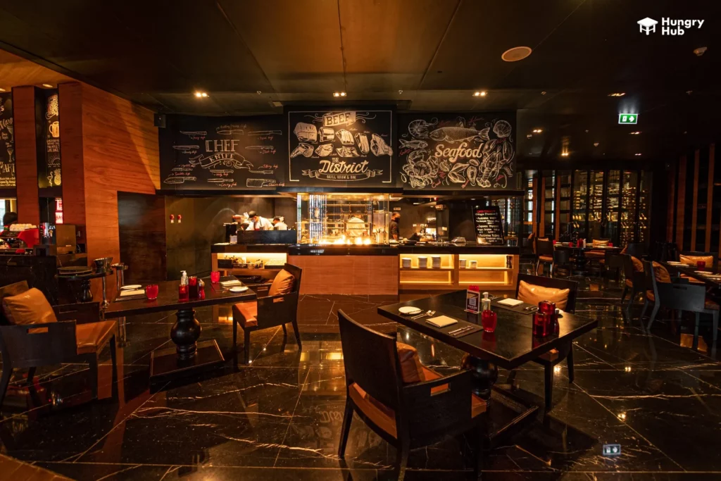 The District Grill Room & Bar @ Bangkok Marriott Hotel Sukhumvit Fine Dining กรุงเทพ