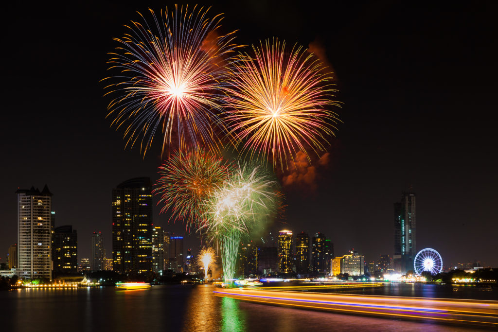 Celebration Time New Year Party 2016 Asiatique River Front Bangkok Thailand 1024x683