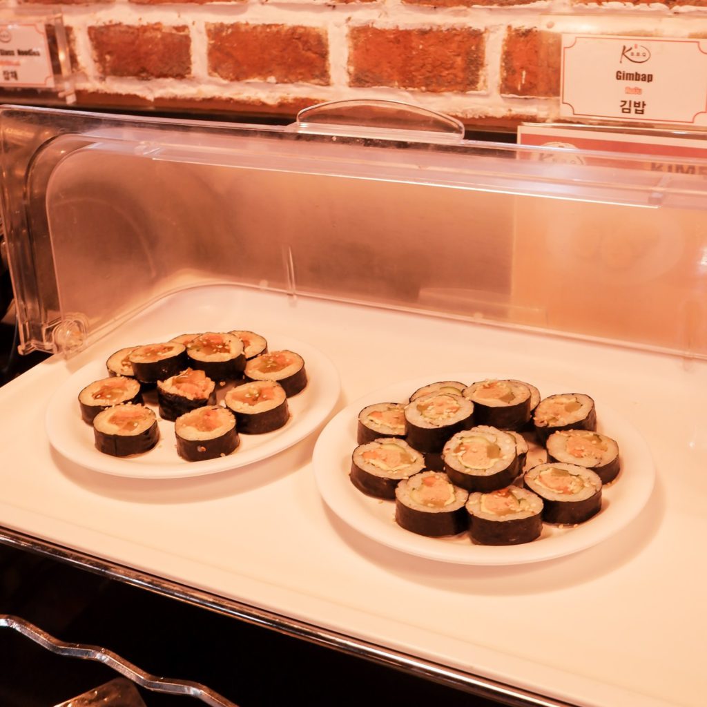 คิมบับ KBBQ เมนูอาหารเกาหลี