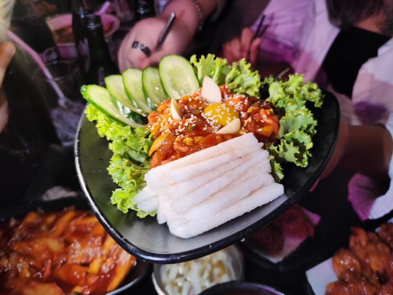 ยำเนื้อดิบ ยุกฮเว เมนูอาหารเกาหลี somaek