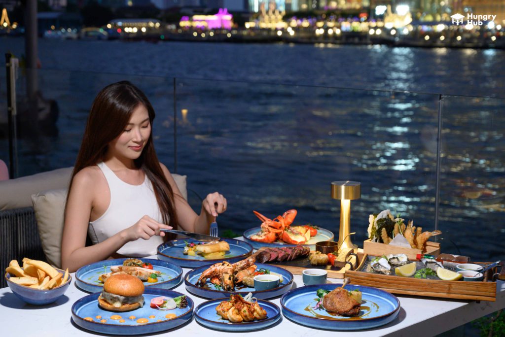 Siam Yacht Club Food in riverside