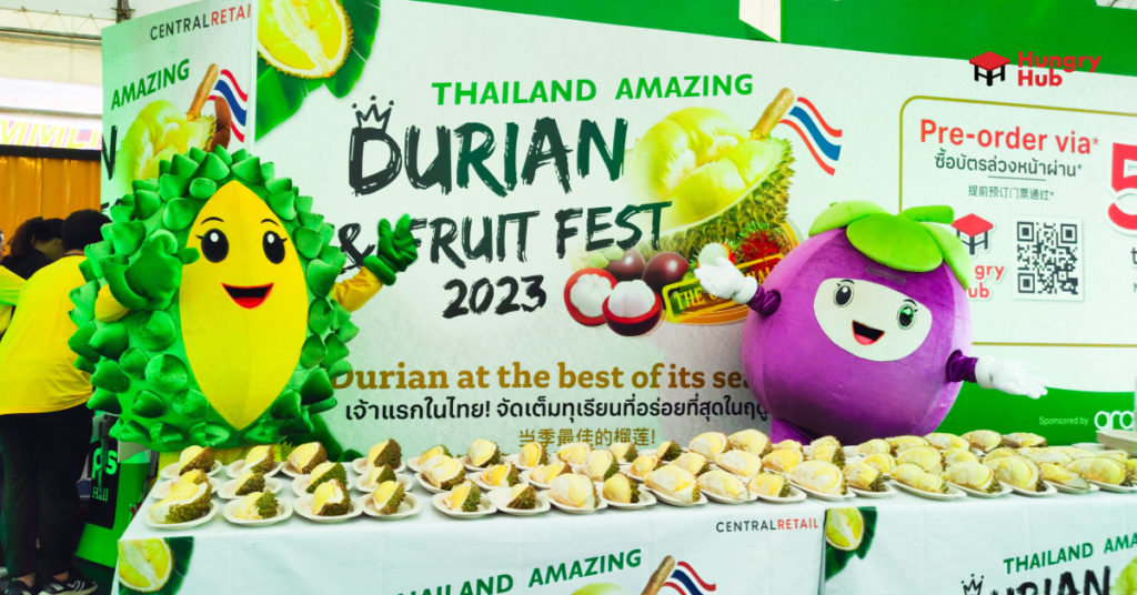 บุฟเฟ่ต์ทุเรียน-Central-World Hungry Hub