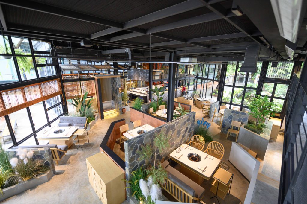 MJ Hotpot ที่นั่งภายในร้าน