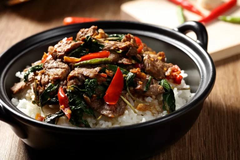 กะเพราหม้อดิน หน้าฝน 2567