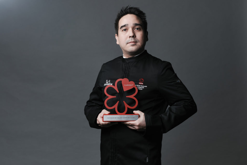 Michelin Guide Thailand 2024 Sommelier Award Thanakorn Jay Bottorff At INDDEE 5