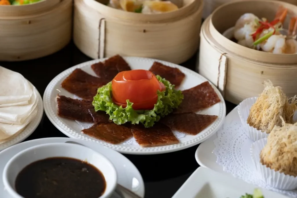 China Rose บุฟเฟต์เป็ดปักกิ่ง