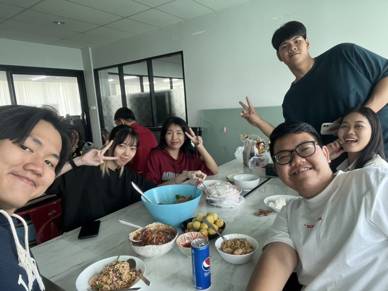 บรยากาศในการฝึกงานที่ Hungry Hub