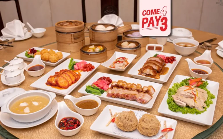 Hong Teh Chinese Restaurant come 4 pay 3