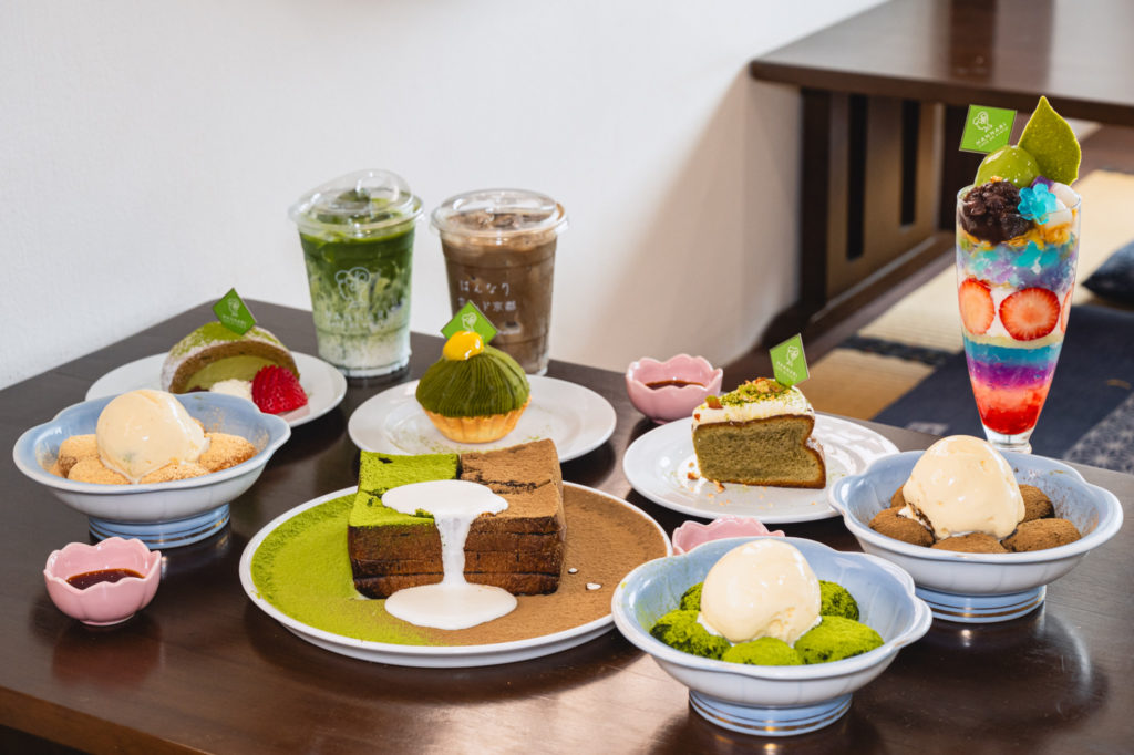 Hannari Cafe de Kyoto Thonglor เมนู