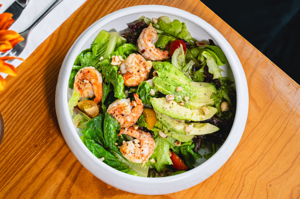 Embers Bangkok Prawn Avocado Salad