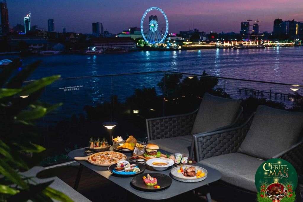 Dark Waters Rooftop Bar Christmas Festive Hungry Hub 2024