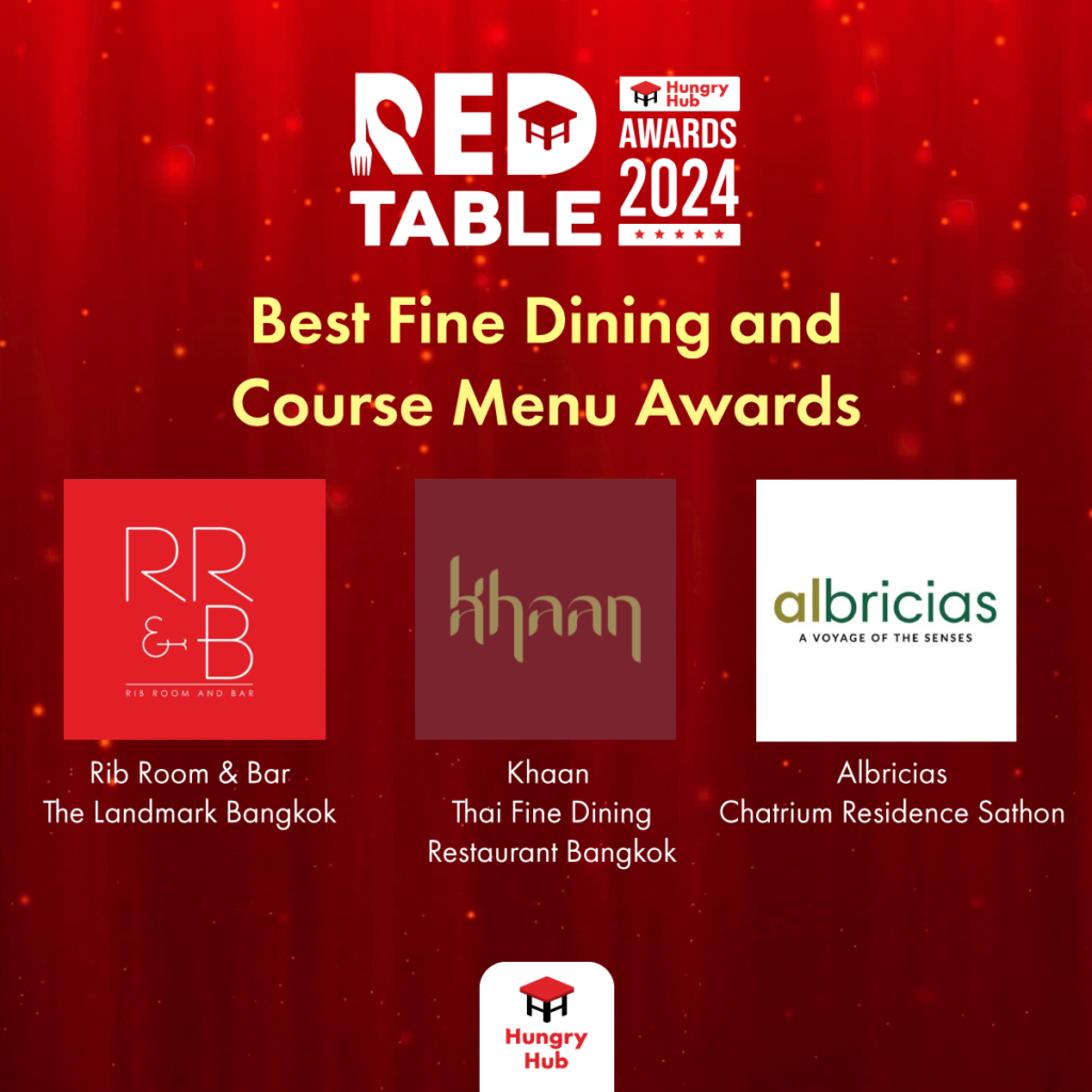 Hungry Hub Red Table Awards 2024 Best Fine Dining & Course Menu Awards (2)