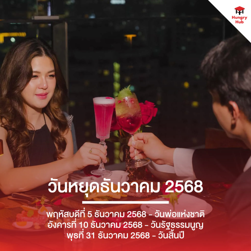 วันหยุด 2568 วันหยุดธันวาคม 2568