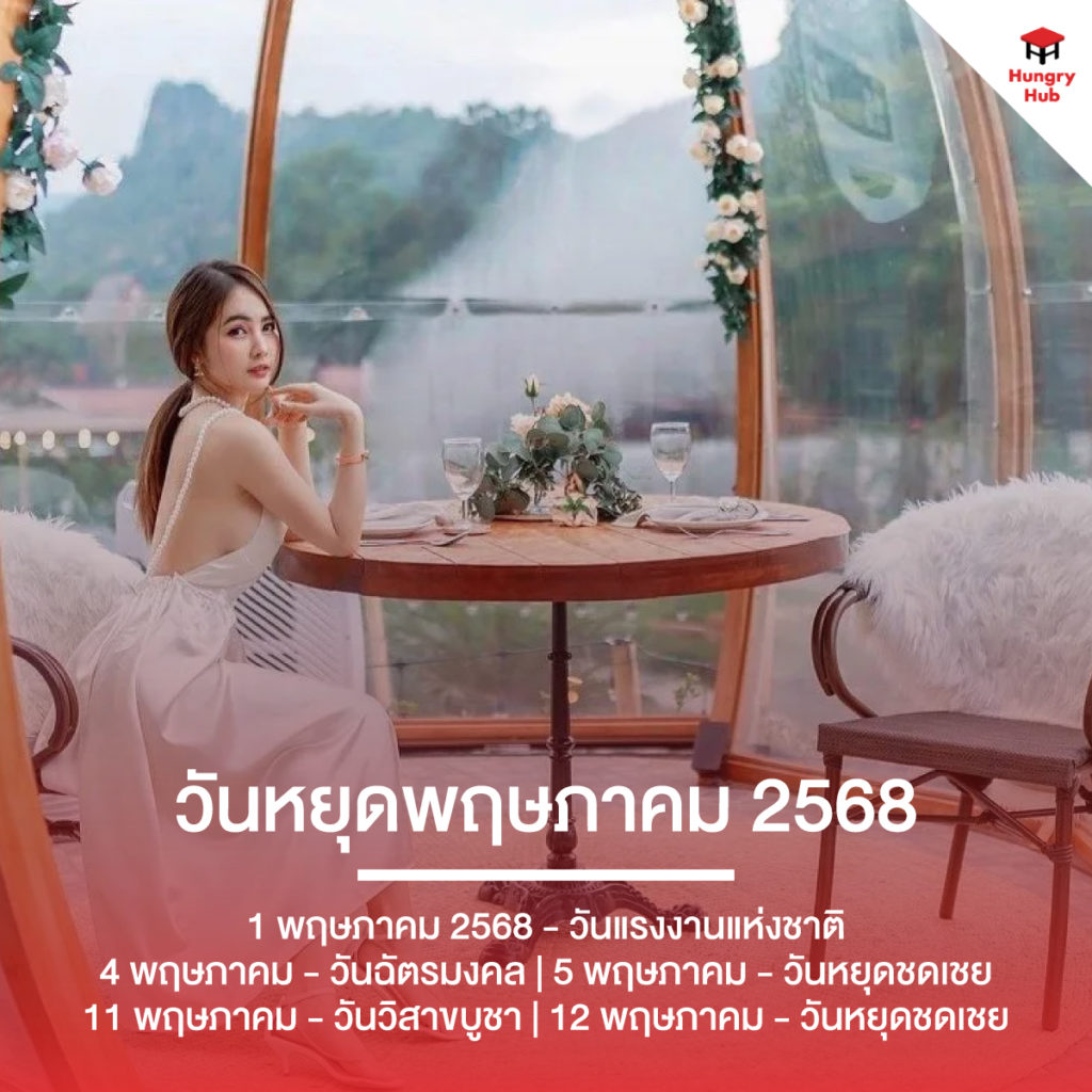 วันหยุด 2568 วันหยุดพฤษภาคม 2568