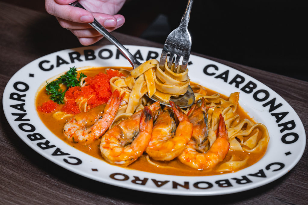 Carbonaro Pasta & Pizza Shrimp Bisque Fettuccine 