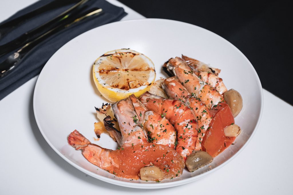 Josper Grilled Garlic Prawns