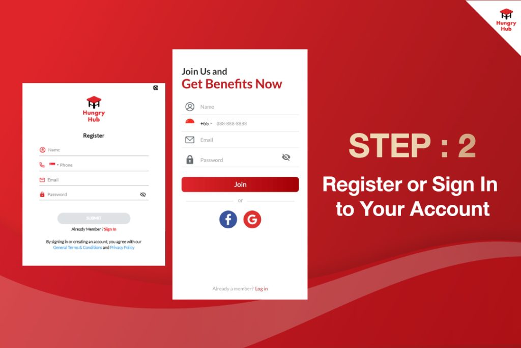 Register or Sign In to Your Account
