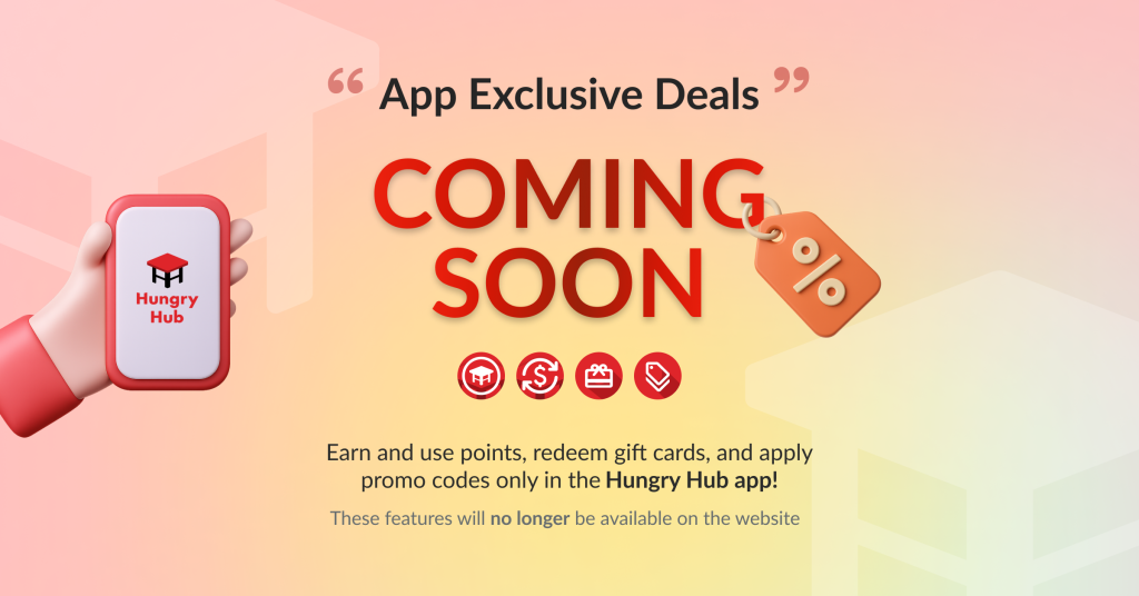 Hungry Hub App Exclusive Deals