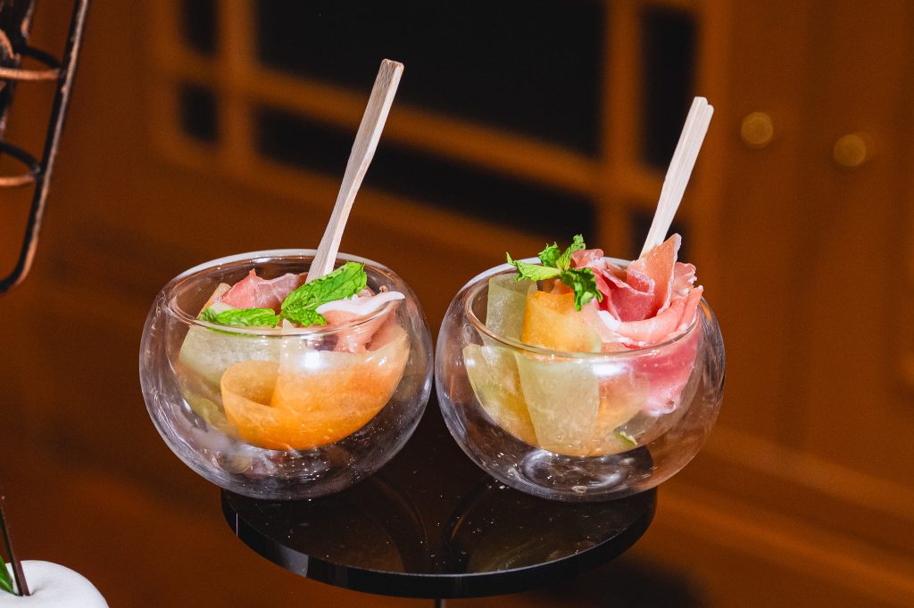 Iberico Ham With Compressed Melon