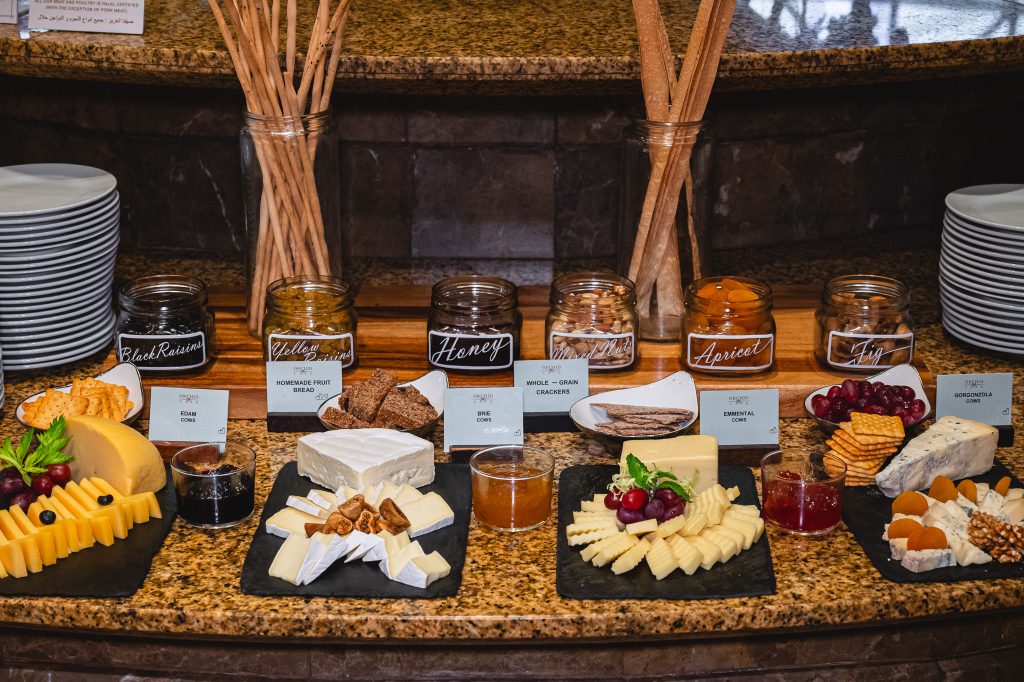 Orchid Cafe Cheese Board