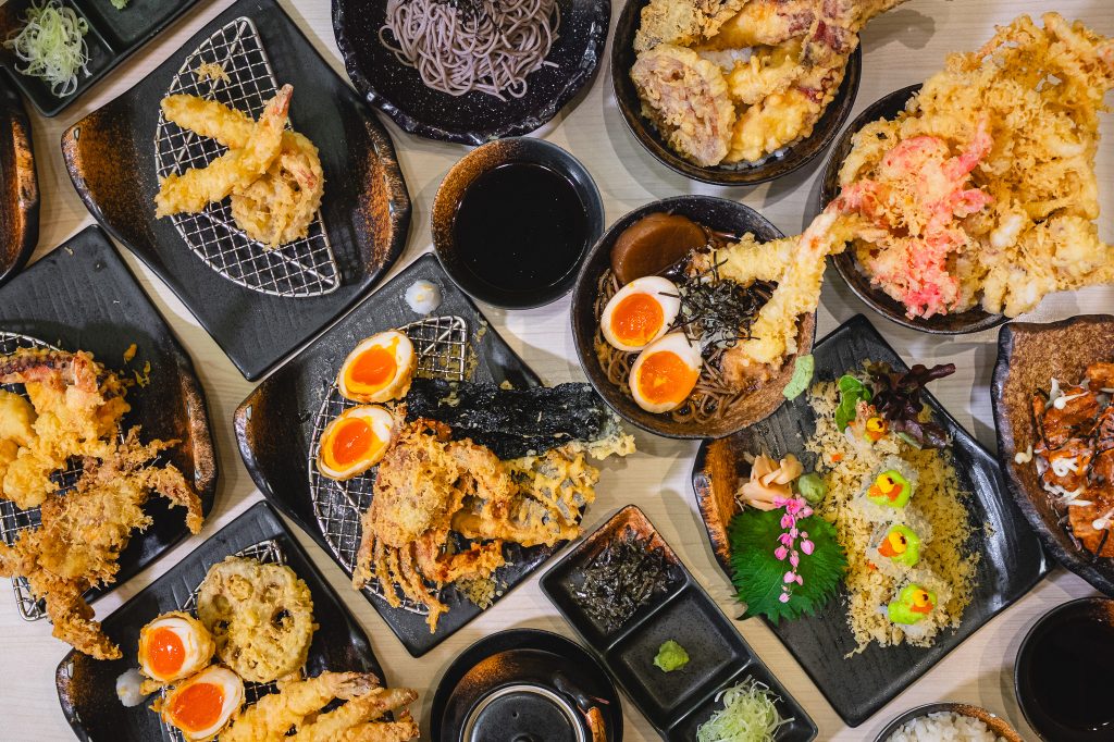 Akimitsu Tendon Menus