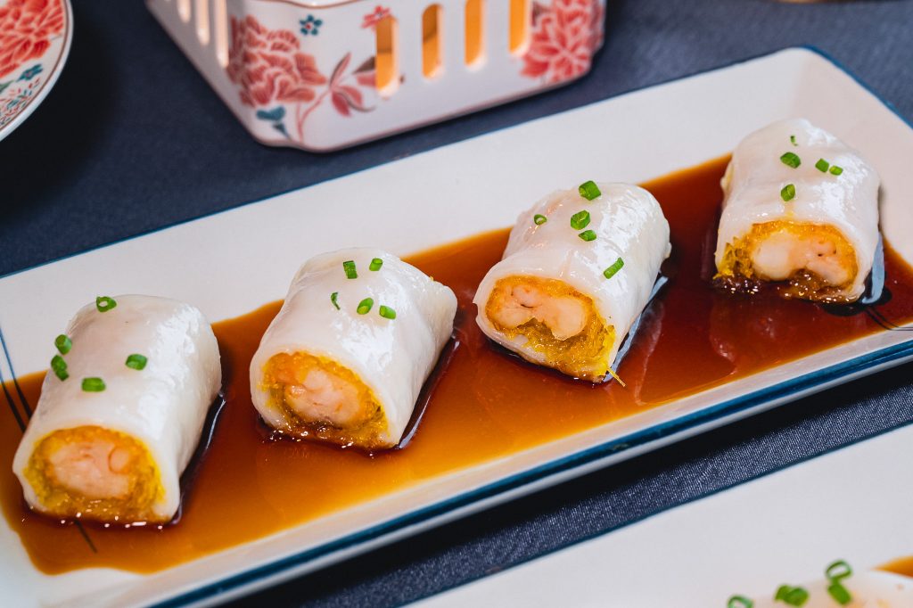 Hong Kong Noodle Roll With Shrimp 