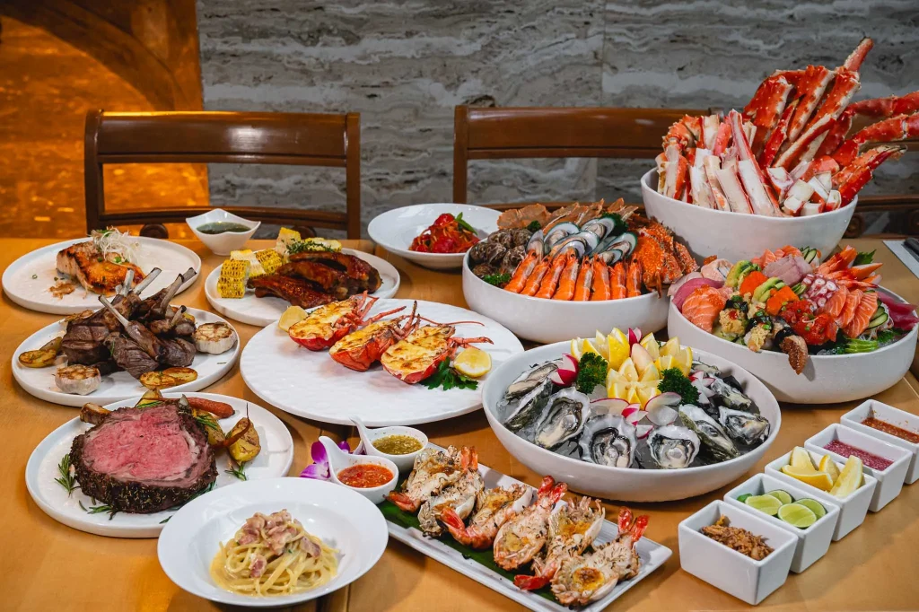Orchid Cafe ห้องอาหาร Sheraton Grande Sukhumvit