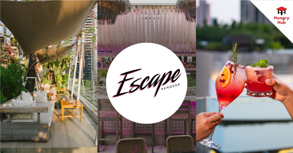 Escape Bangkok รูฟท็อปสไตล์ทรอปิคอลสุดเก๋ ใจกลาง Emquartier