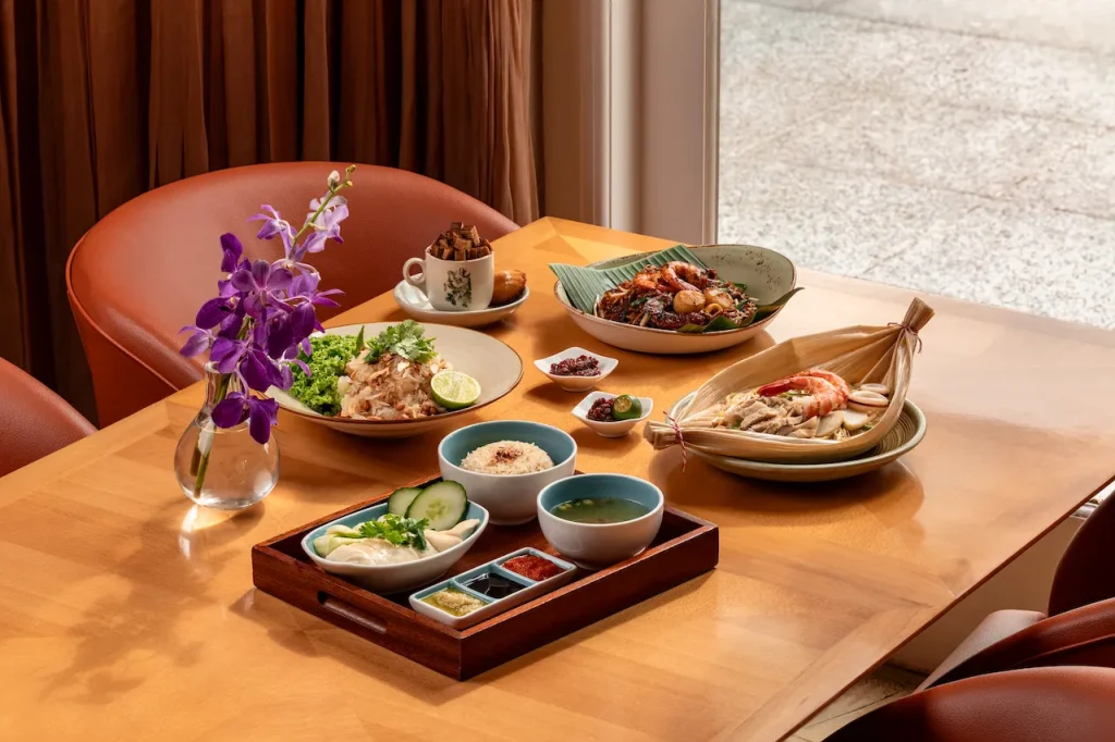 Town Restaurant At The Fullerton Hotel Singapore