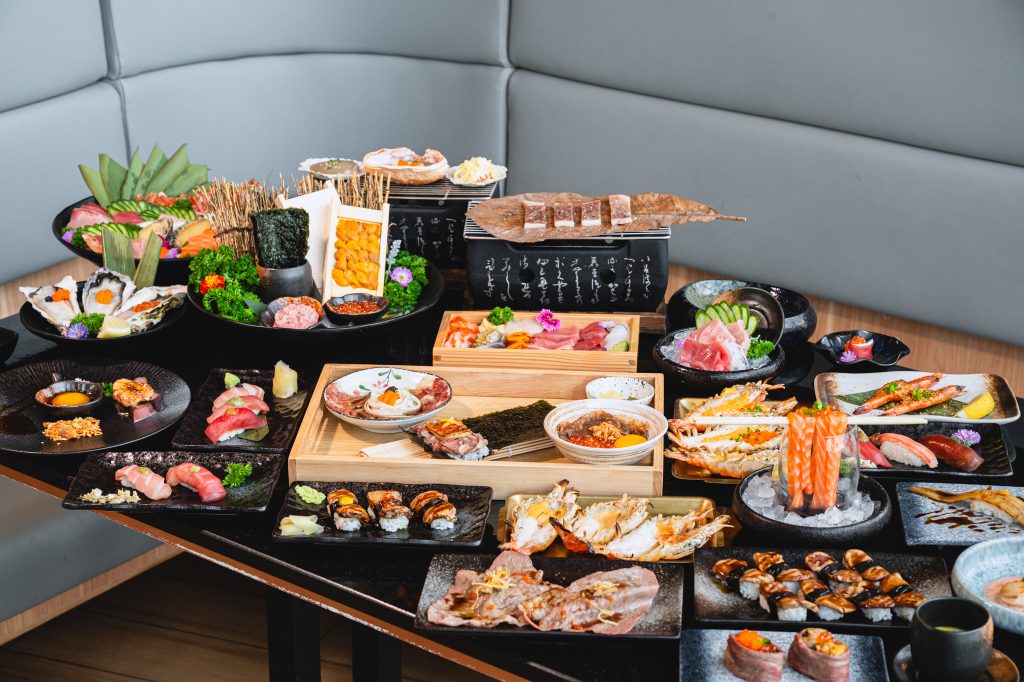 Nama Japanese and Seafood Buffet Menus