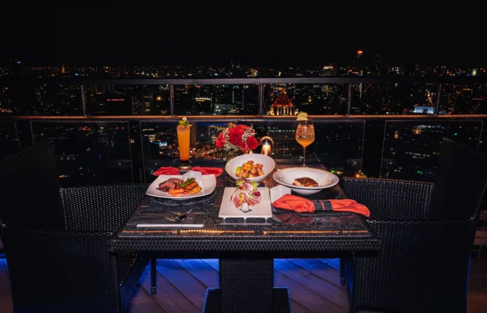 Vertigo Rooftop ร้านอาหาร สาทร